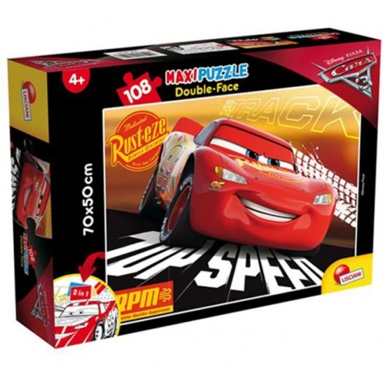 CARS MAXI PUZZLE 108pcs  ΧΡΩΜΑΤΙΣΜΟΥ 2 ΟΨΕΩΝ