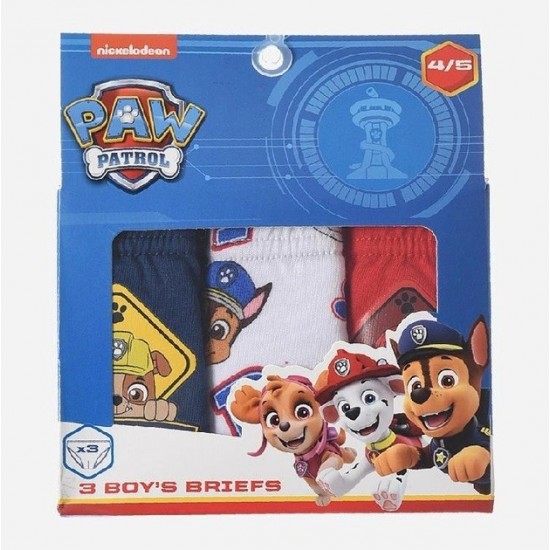 PAW PATROL ΣΕΤ 3 ΒΡΑΚΑΚΙΑ (ΚΟΚΚΙΝΟ-ΛΕΥΚΟ-ΜΠΛΕ)