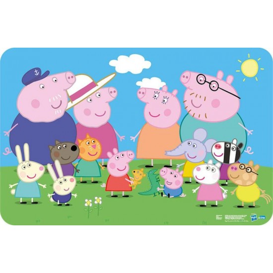 PEPPA PIG ΣΟΥΠΛΑ ΠΛΑΣΤΙΚΟ 43x28εκ.