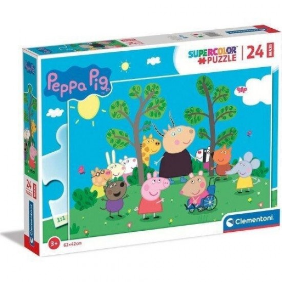 PEPPA PIG PUZZLE MAXI 24TEM CLEMENTONI