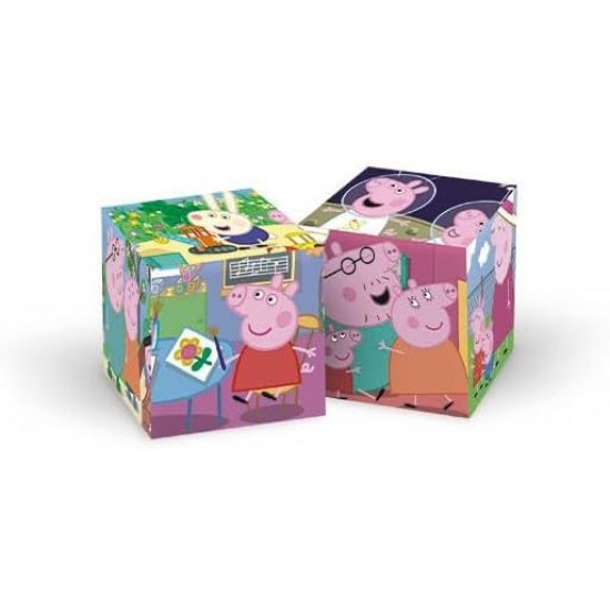 PEPPA PIG PUZZLE CLEMENTONI 6 ΚΥΒΟΙ