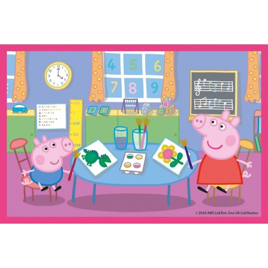 PEPPA PIG PUZZLE CLEMENTONI 6 ΚΥΒΟΙ