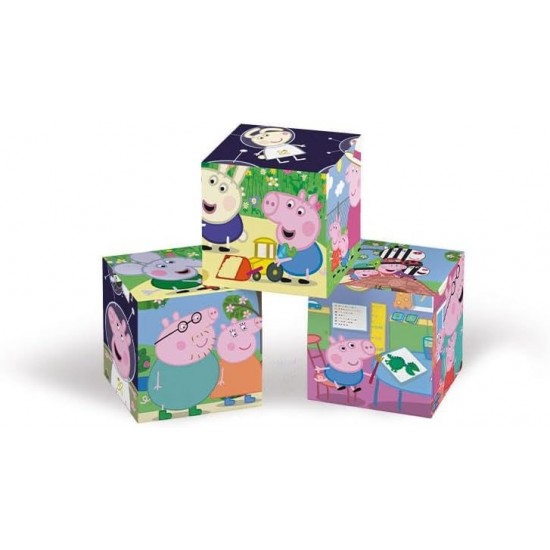 PEPPA PIG PUZZLE CLEMENTONI 6 ΚΥΒΟΙ