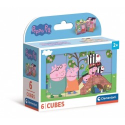 PEPPA PIG PUZZLE CLEMENTONI 6 ΚΥΒΟΙ