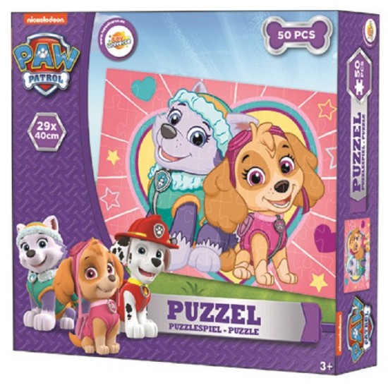 PAW PATROL PUZZLE 50 (ΚΟΡΙΤΣΙ)