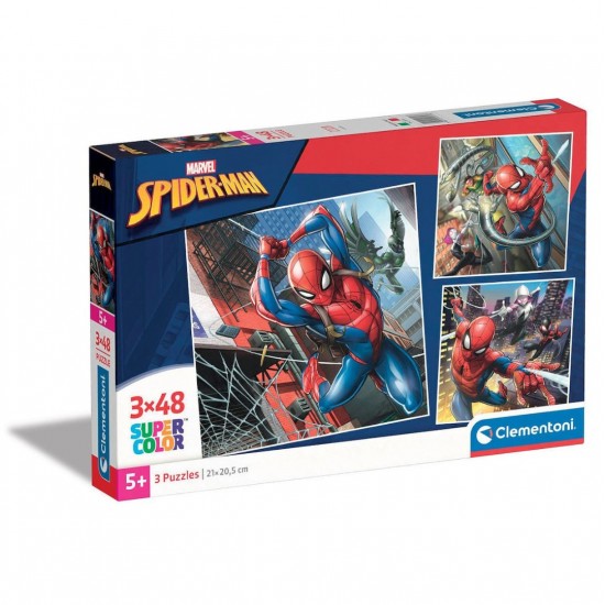 SPIDERMAN PUZZLE 3x 48ΤΕΜ CLEMENTONI